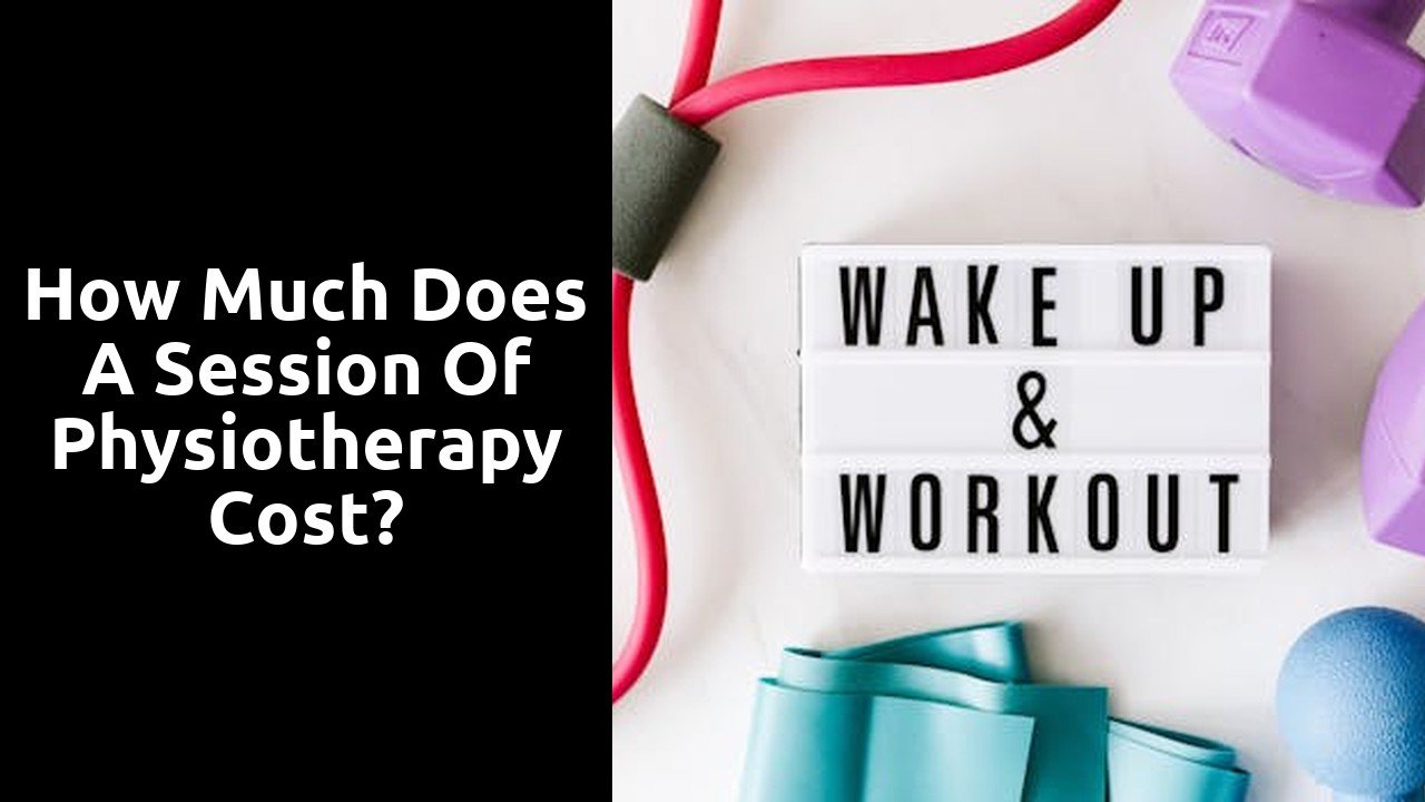 How much does a session of physiotherapy cost?