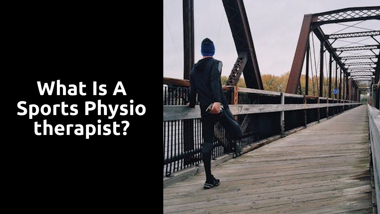 What is a sports physiotherapist?